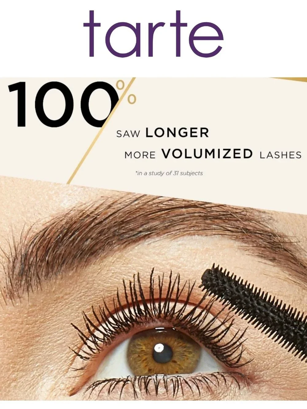 Tarte Tartelette Volumizing Tubing Mascara With 360 Lash Extension Comb